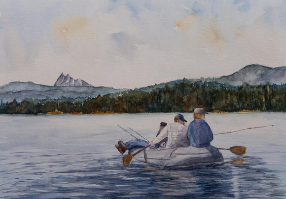 Fishing Marian Lake